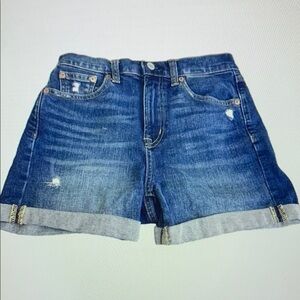 Denim Athletic Shorts